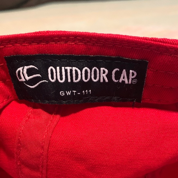 Vibrant Red BBQ Adjustable Baseball Cap - Picture 3 of 3